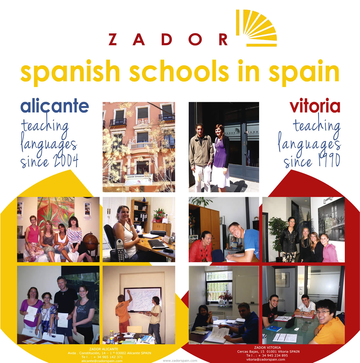 Spanish Schools in Spain ZadorSpain