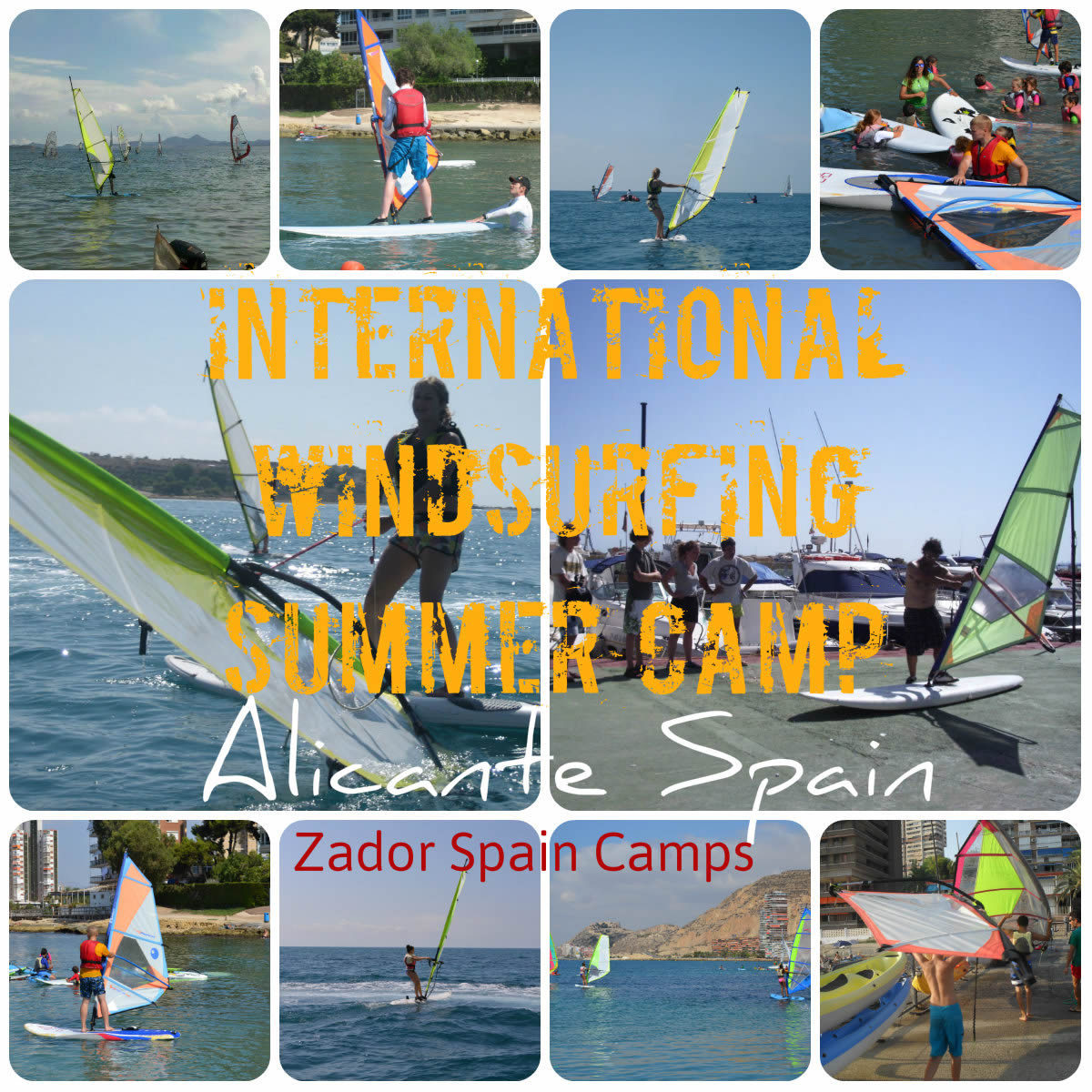 Windsurfing camp Alicante Spain