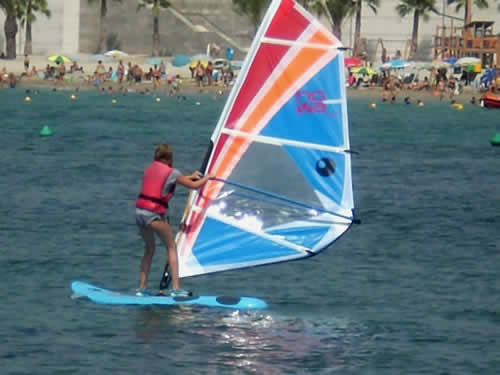 Stage de windsurf en Espagne