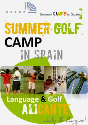 Summer Golf Camp Teens Spain