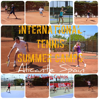 International Tennis Summer Camp Alicante Spain